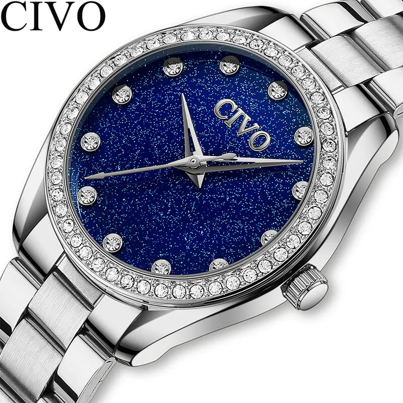 8119C | Quartz Women Watch | Stainless steel Band
