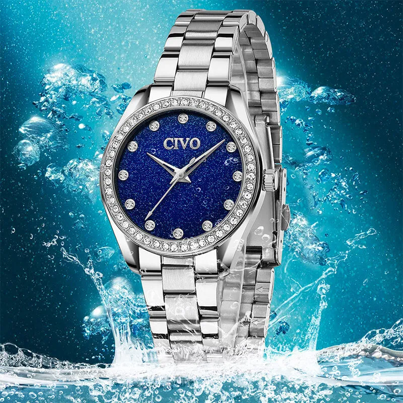 8119C | Quartz Women Watch | Stainless steel Band