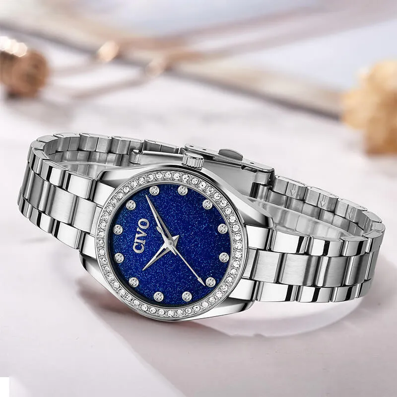 8119C | Quartz Women Watch | Stainless steel Band
