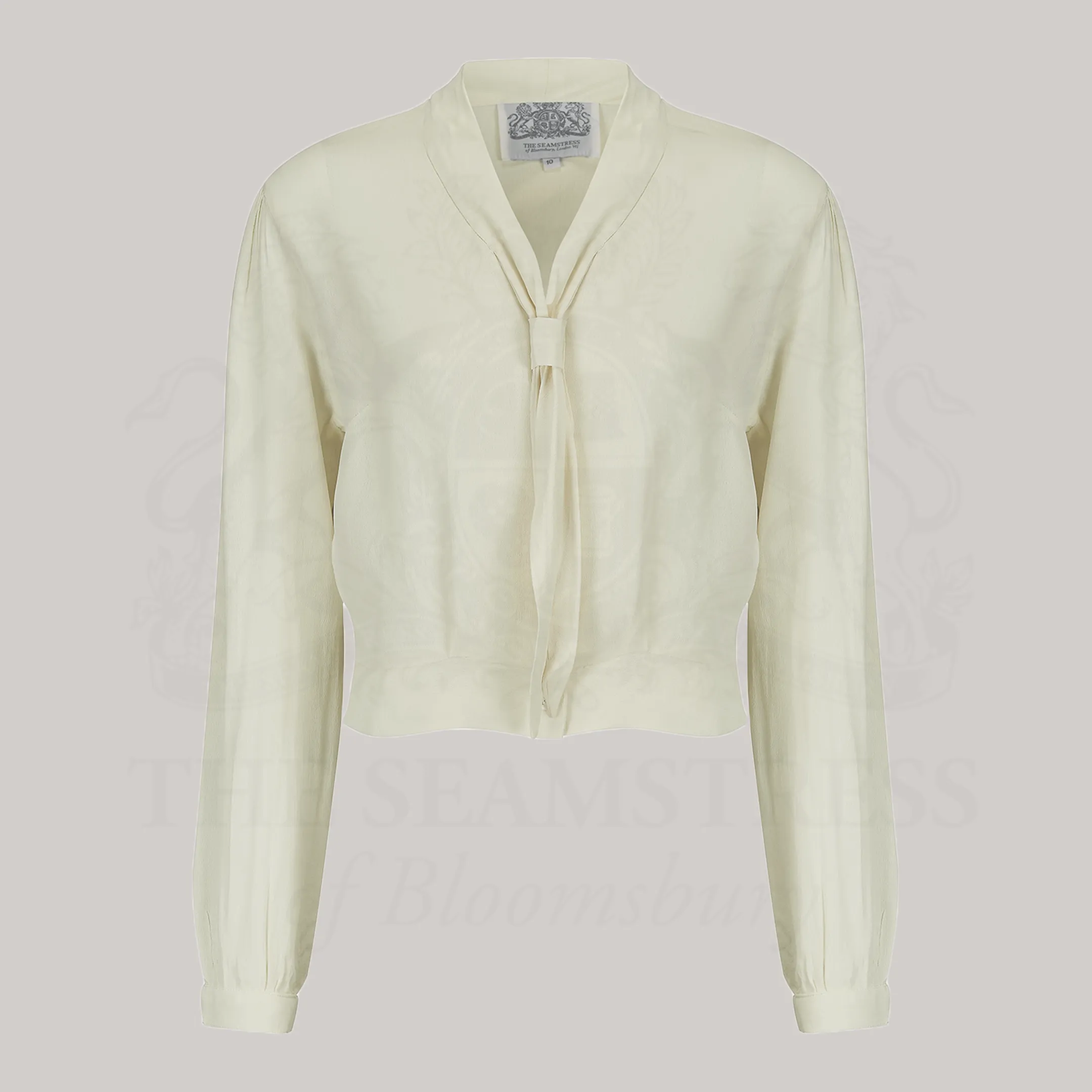 Bonnie Sailor Blouse Long Sleeve in Cream