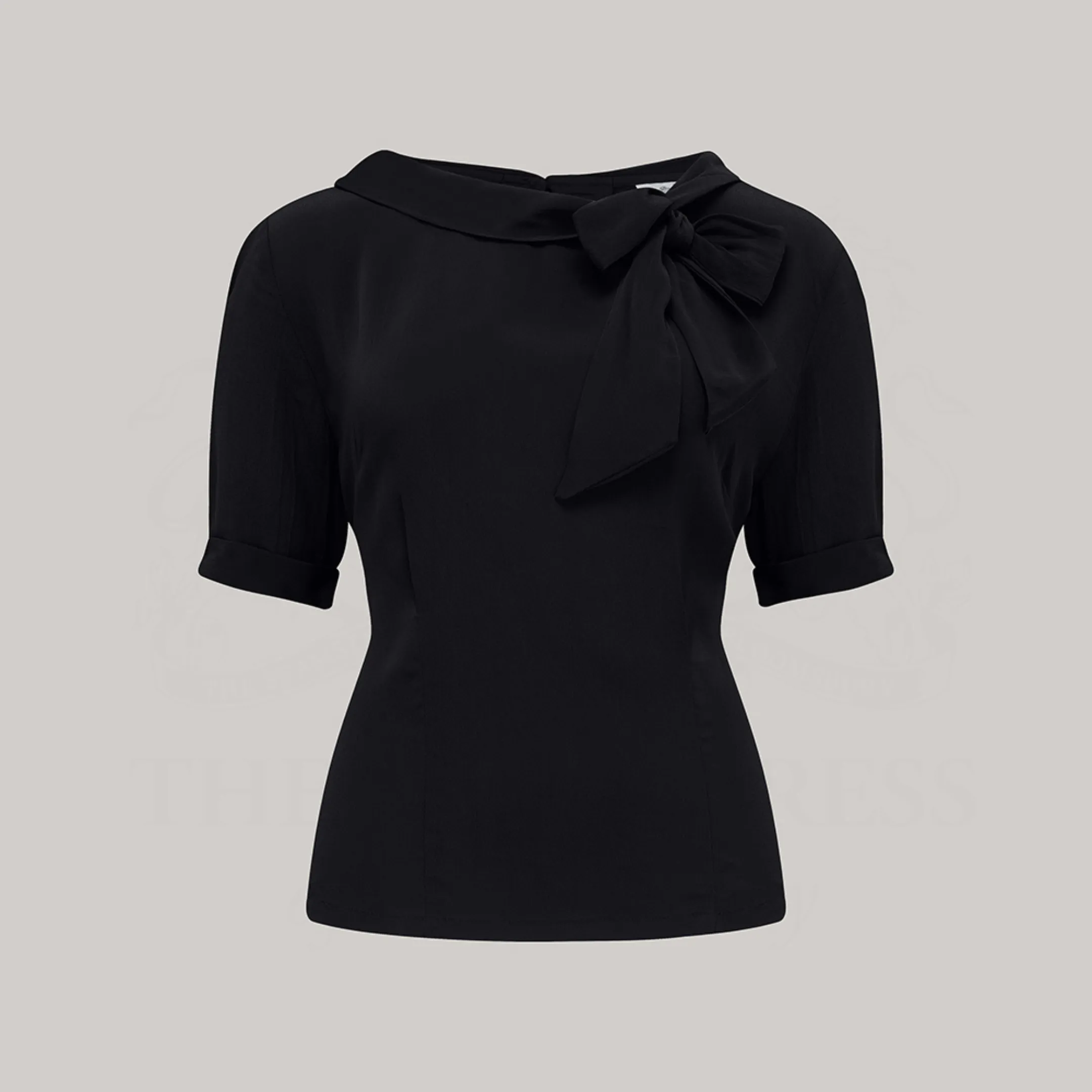 Cindy Blouse in Liquorice Black