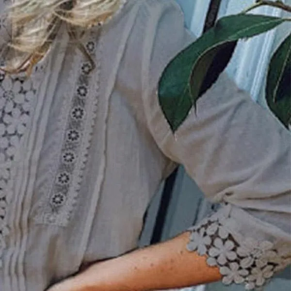 Fashion Single Breasted Blouses