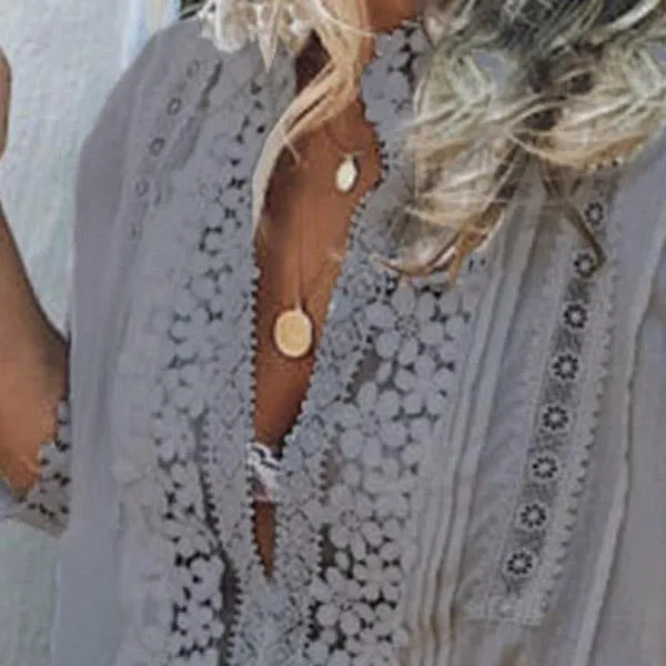 Fashion Single Breasted Blouses