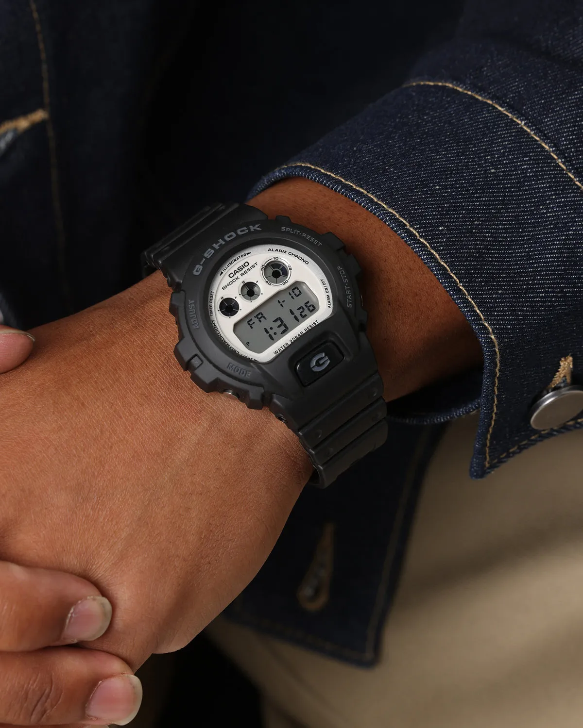 G Shock DW-6900WD-1DR Watch Black