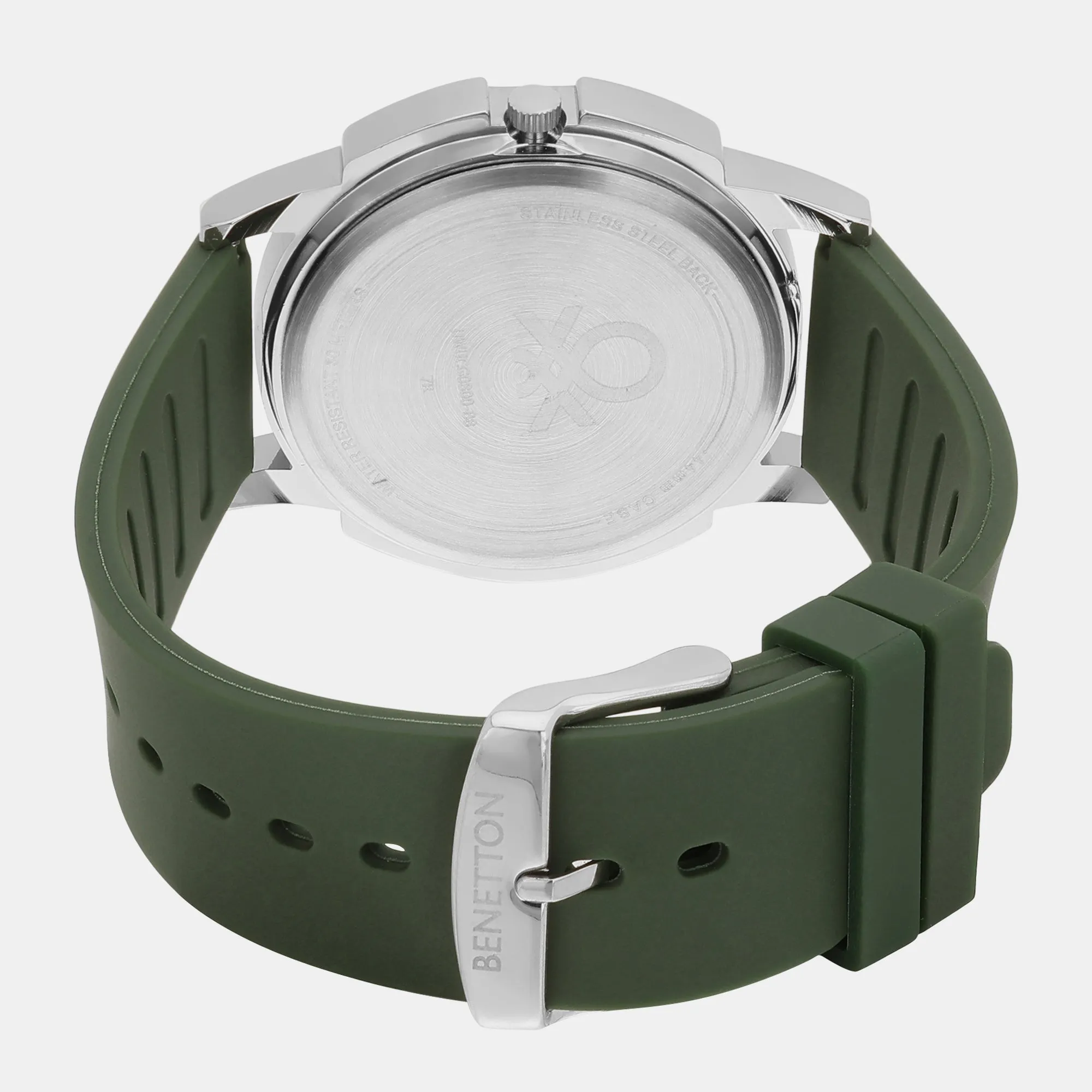 Iconic White Men's Multi-Function Silicon Watch UWUCG0800