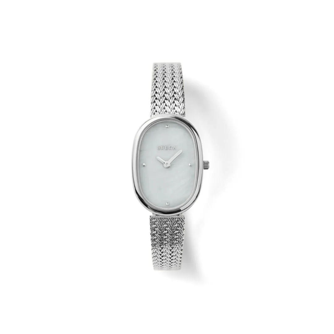 Jane Tethered Watch (Silver   Pearl)