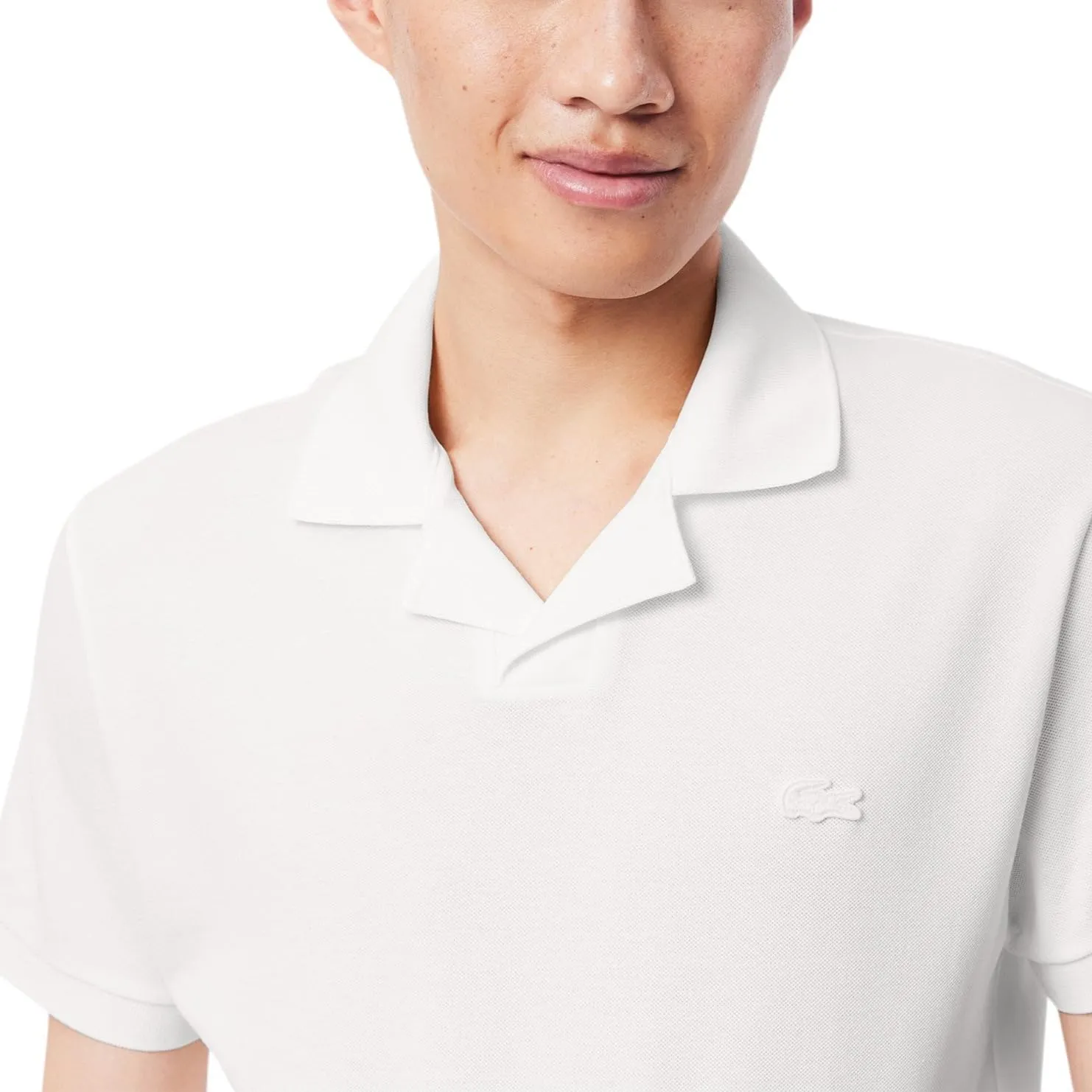 Lacoste Men's Classic Fit Buttonless Polo