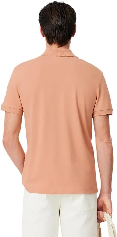 Lacoste Men's Classic Fit Buttonless Polo
