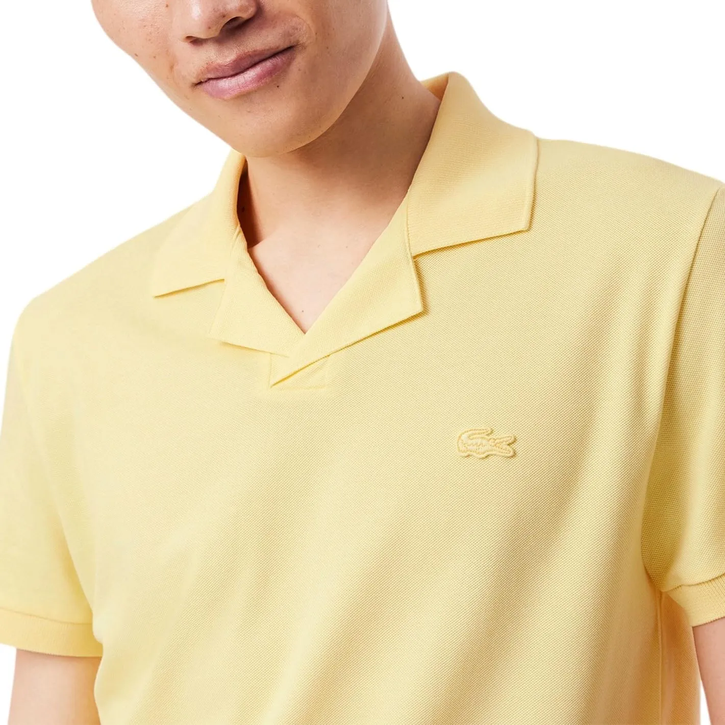 Lacoste Men's Classic Fit Buttonless Polo