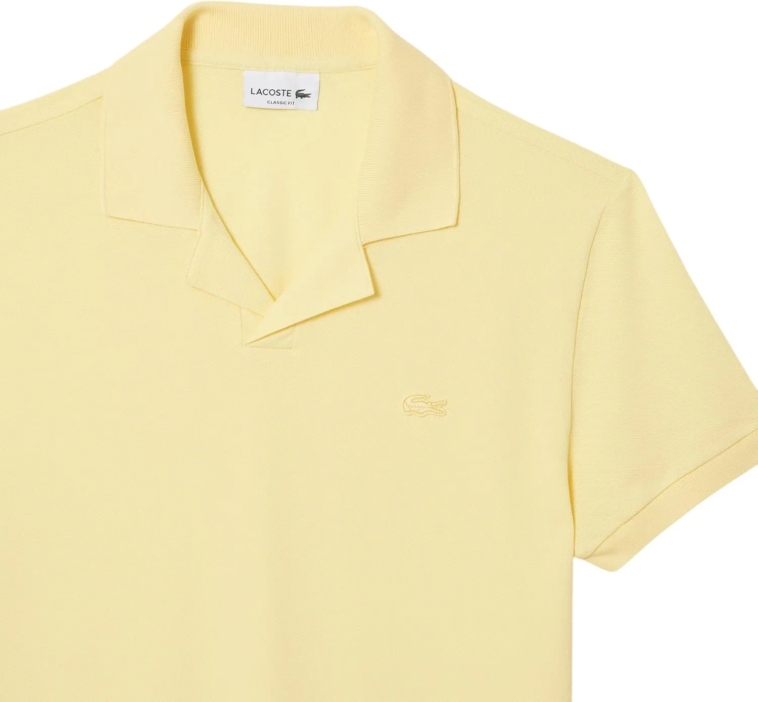 Lacoste Men's Classic Fit Buttonless Polo