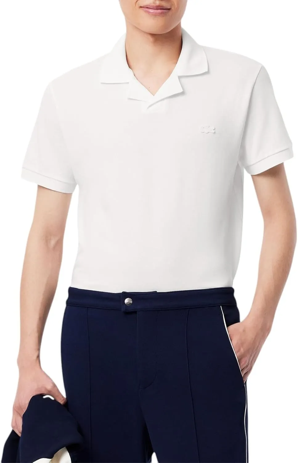 Lacoste Men's Classic Fit Buttonless Polo