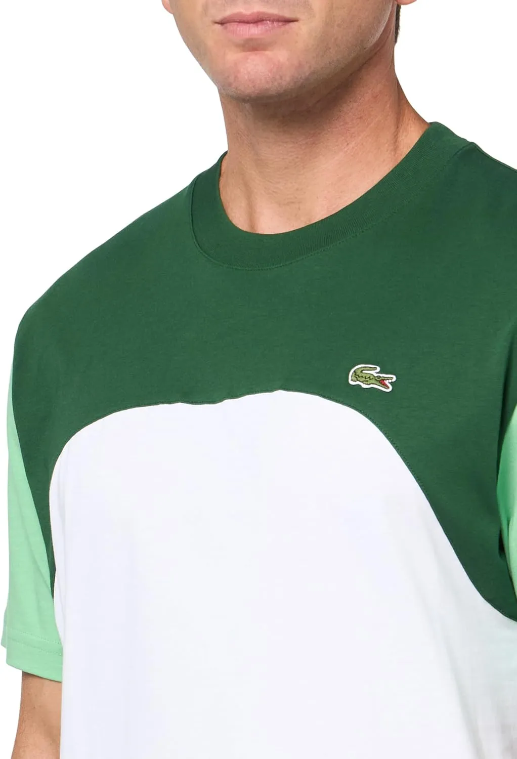 Lacoste Men's Classic Fit Colorblock T-Shirt