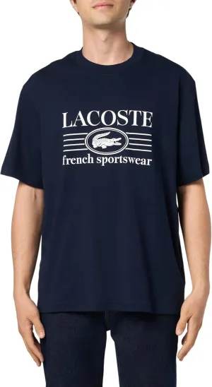 Lacoste Men's Classic Fit French Sportswear Graphic T-Shirt