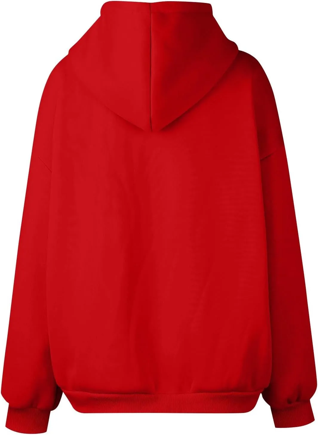 Lightweight Hoodies for Plus Size Women Zip Up 3x Long Sleeve Sweatshirt Jackets Loose Casual Tops with Pockets