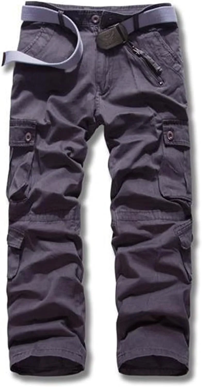 Mens Harem Pants 2024 Fashion Breathable Classic-Fit Cargo Pants Camous Printed Outdoor Sports Workout Jogger Pants