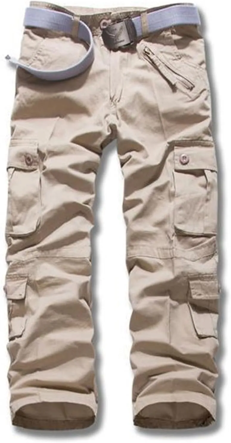 Mens Harem Pants 2024 Fashion Breathable Classic-Fit Cargo Pants Camous Printed Outdoor Sports Workout Jogger Pants