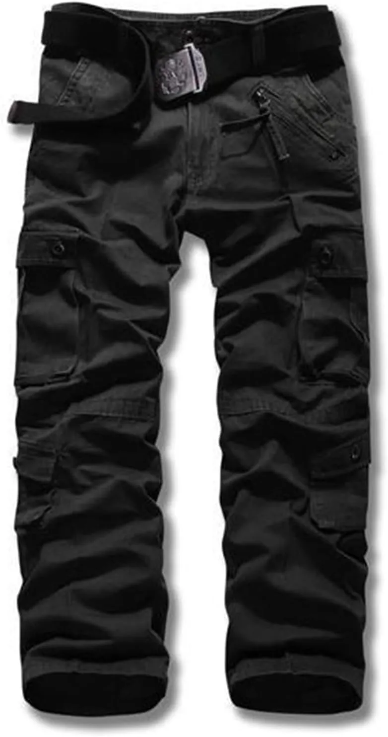 Mens Harem Pants 2024 Fashion Breathable Classic-Fit Cargo Pants Camous Printed Outdoor Sports Workout Jogger Pants