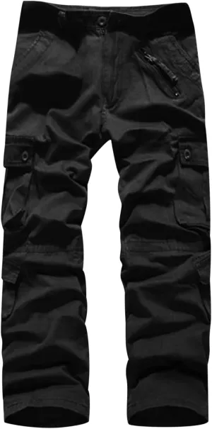 Mens Harem Pants 2024 Fashion Breathable Classic-Fit Cargo Pants Camous Printed Outdoor Sports Workout Jogger Pants
