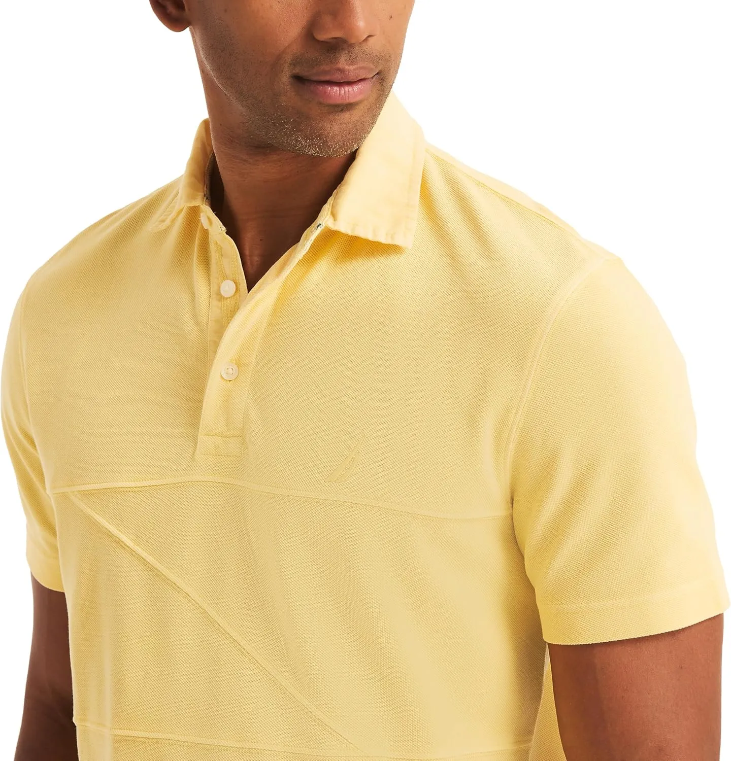 Nautica Men's Classic Fit Pieced Polo