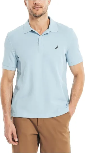 Nautica Men's Sustainably Crafted Classic Fit Performance Deck Polo