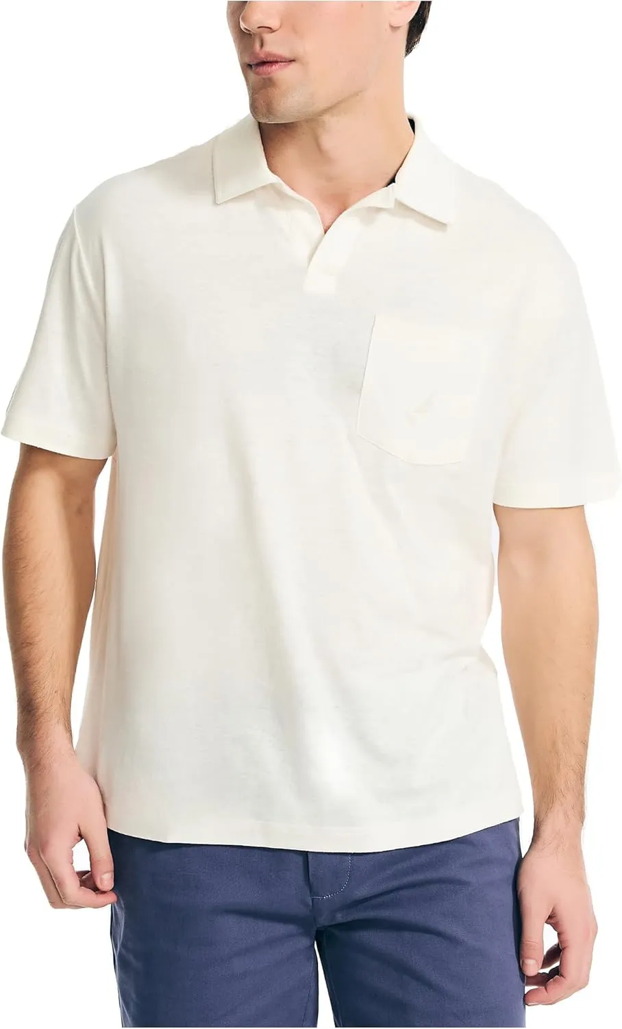 Nautica Men's Sustainably Crafted Classic Fit Polo