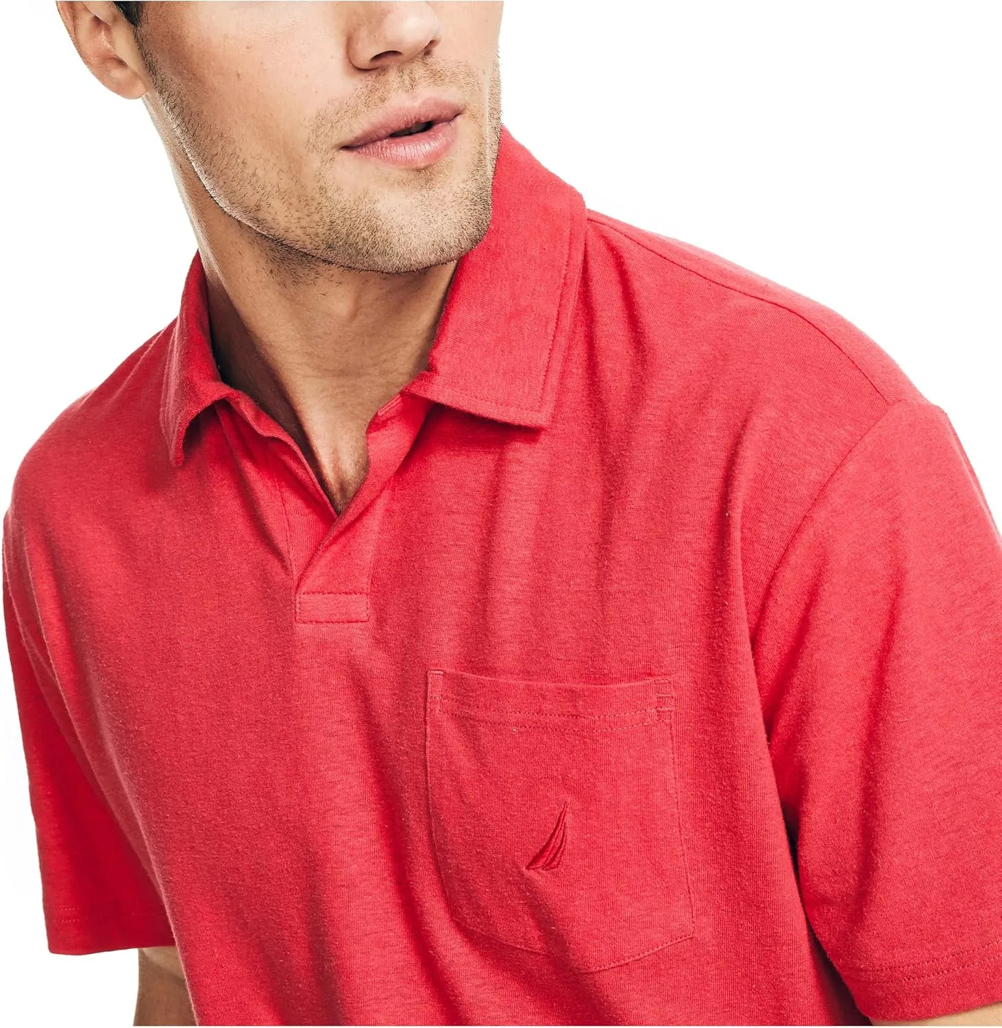 Nautica Men's Sustainably Crafted Classic Fit Polo