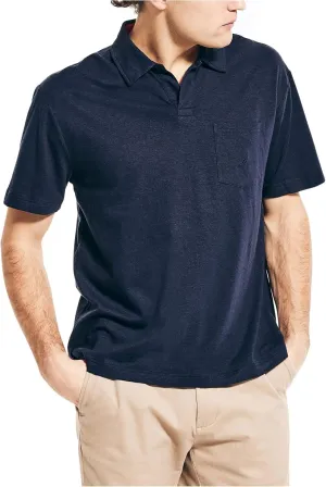 Nautica Men's Sustainably Crafted Classic Fit Polo