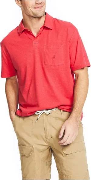 Nautica Men's Sustainably Crafted Classic Fit Polo