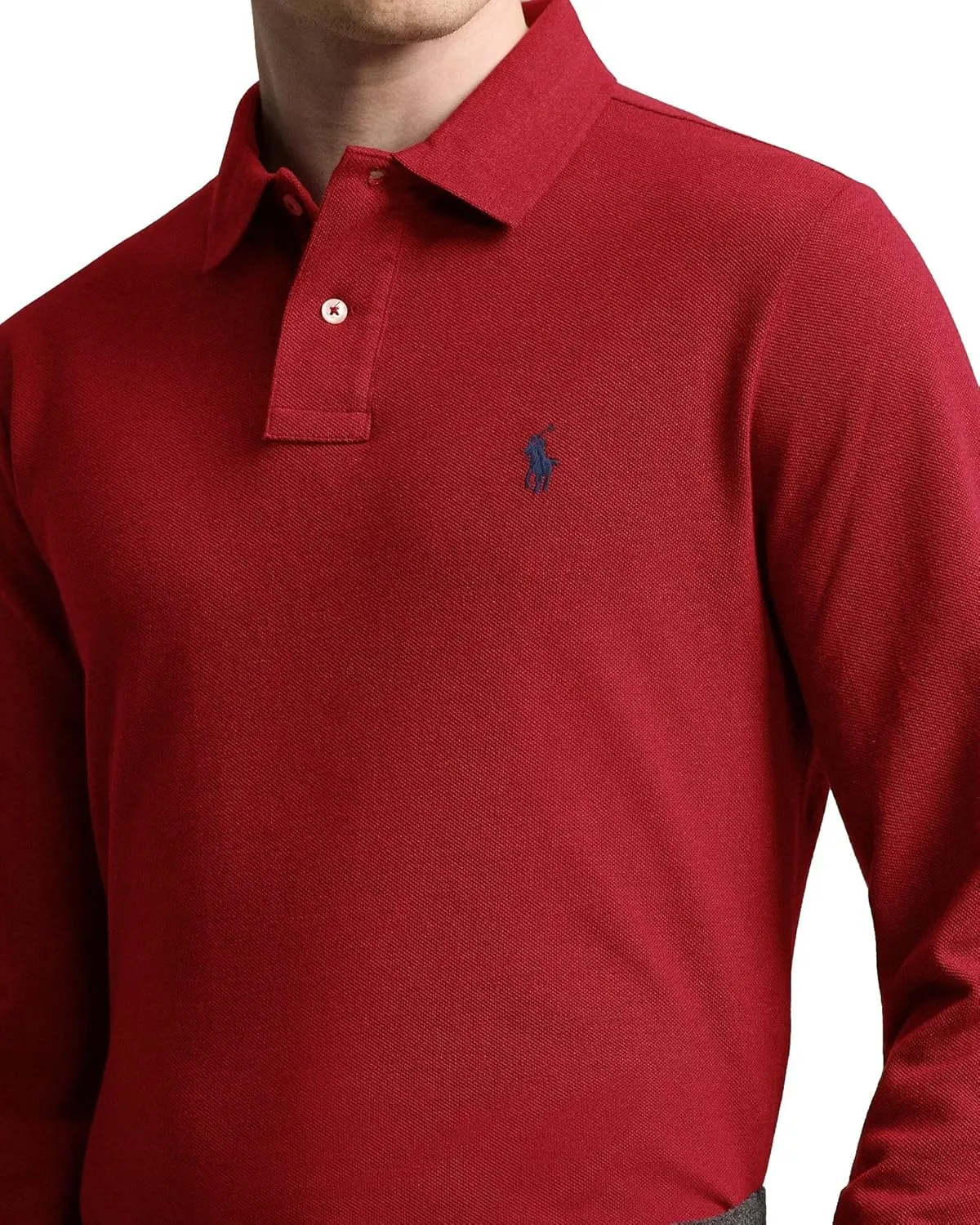 Polo Ralph Lauren Classic Fit Long Sleeve Soft Touch Polo