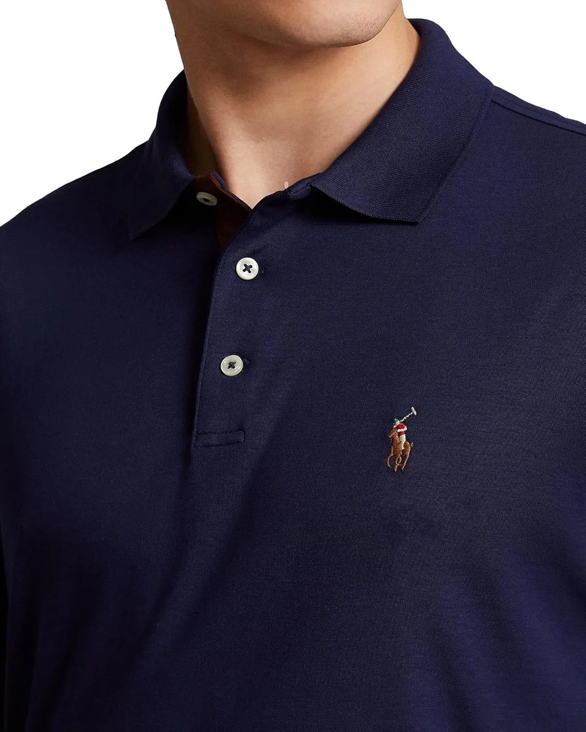 Polo Ralph Lauren Classic Fit Long Sleeve Soft Touch Polo
