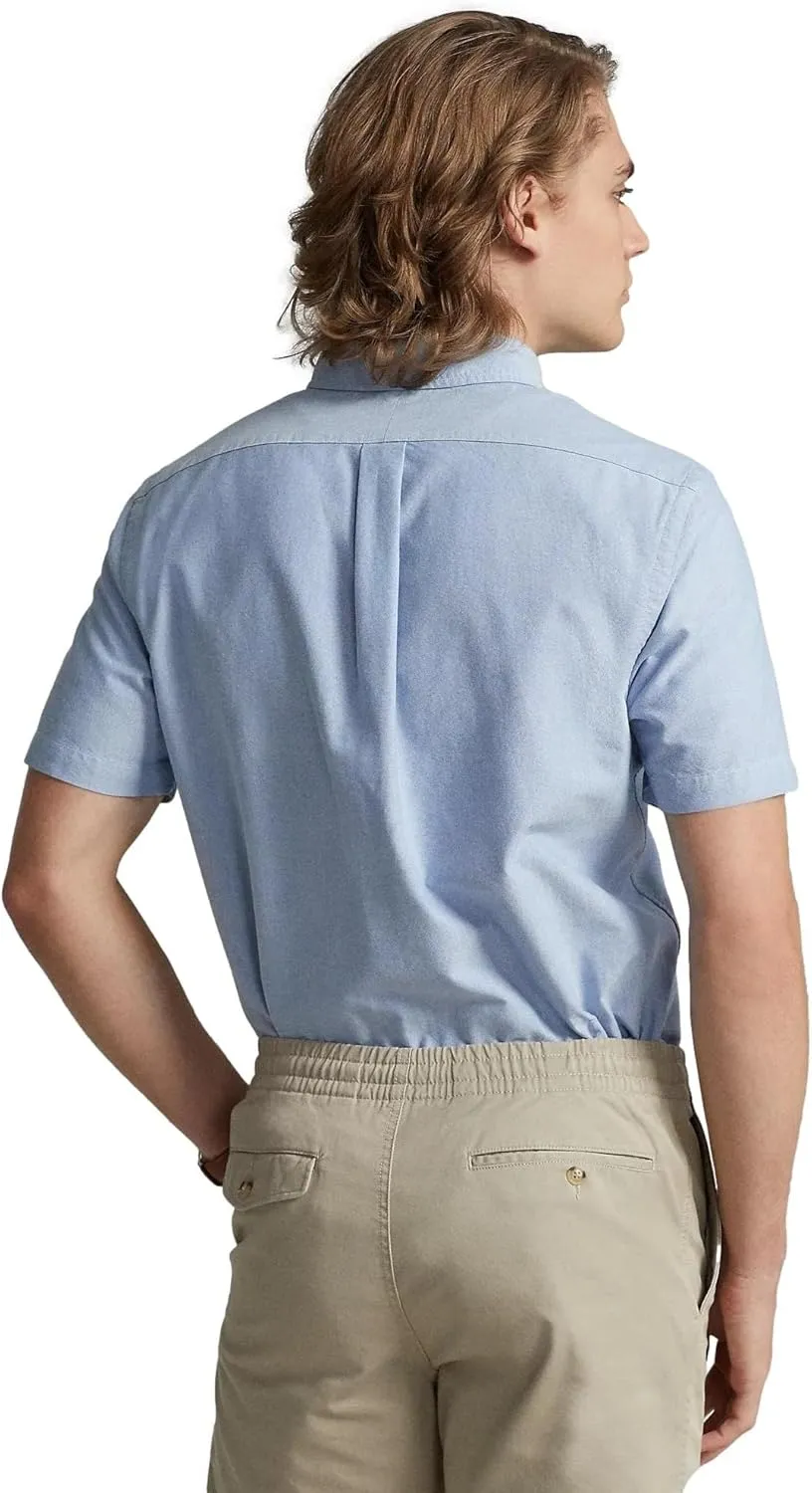 POLO RALPH LAUREN Men's Classic Fit Short Sleeve Oxford Shirt