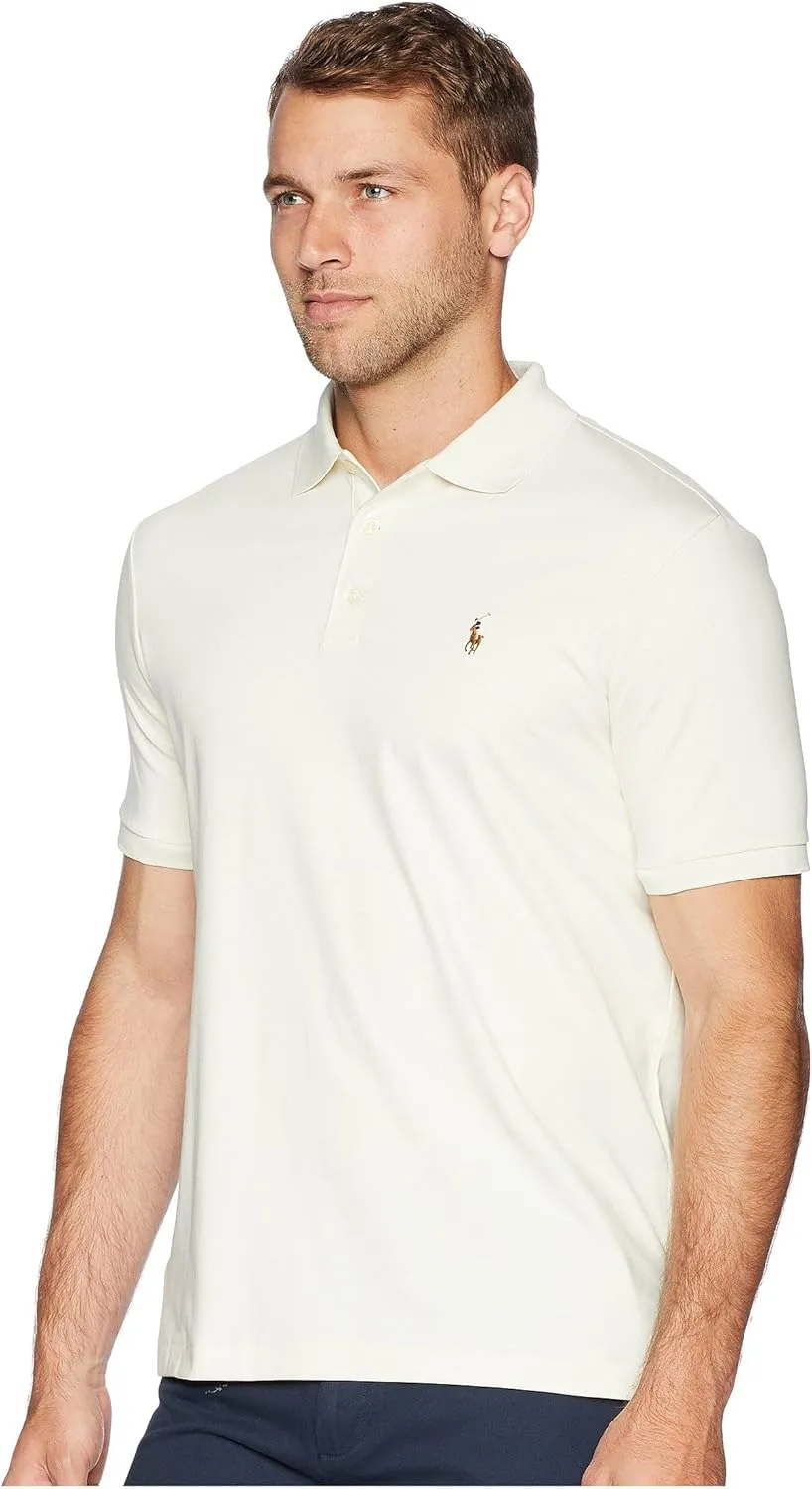 POLO RALPH LAUREN Men's Classic Fit Soft Cotton Polo Shirt