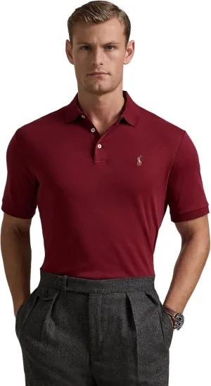 POLO RALPH LAUREN Men's Classic Fit Soft Cotton Polo Shirt