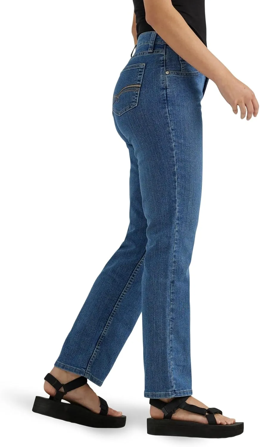 Riders by Lee Indigo Women's Classic-Fit Straight-Leg Jean
