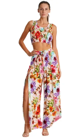 Split Pants 2 Pc Set