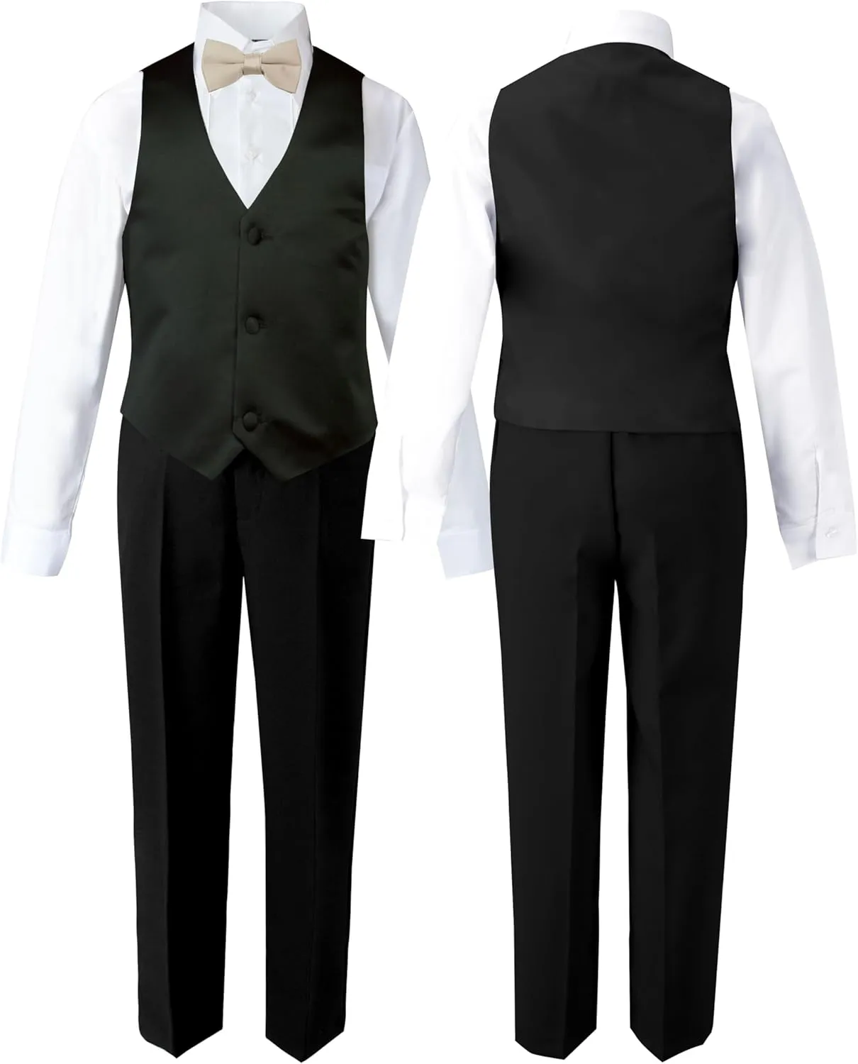 Spring Notion Boys' Classic Fit Tuxedo Set, No Tail