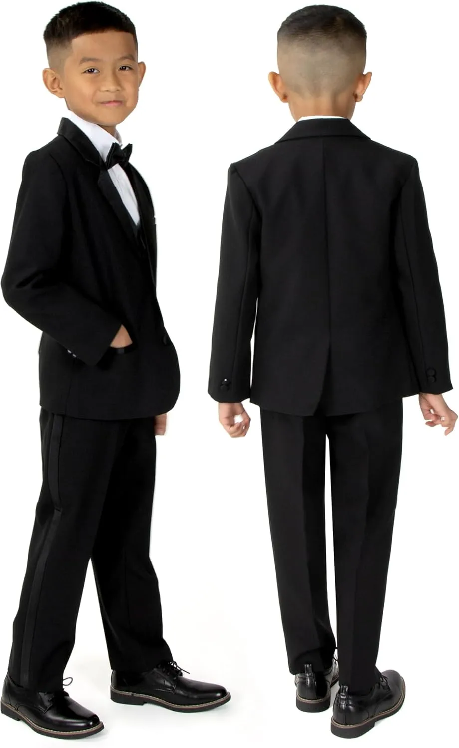 Spring Notion Boys' Classic Fit Tuxedo Set, No Tail
