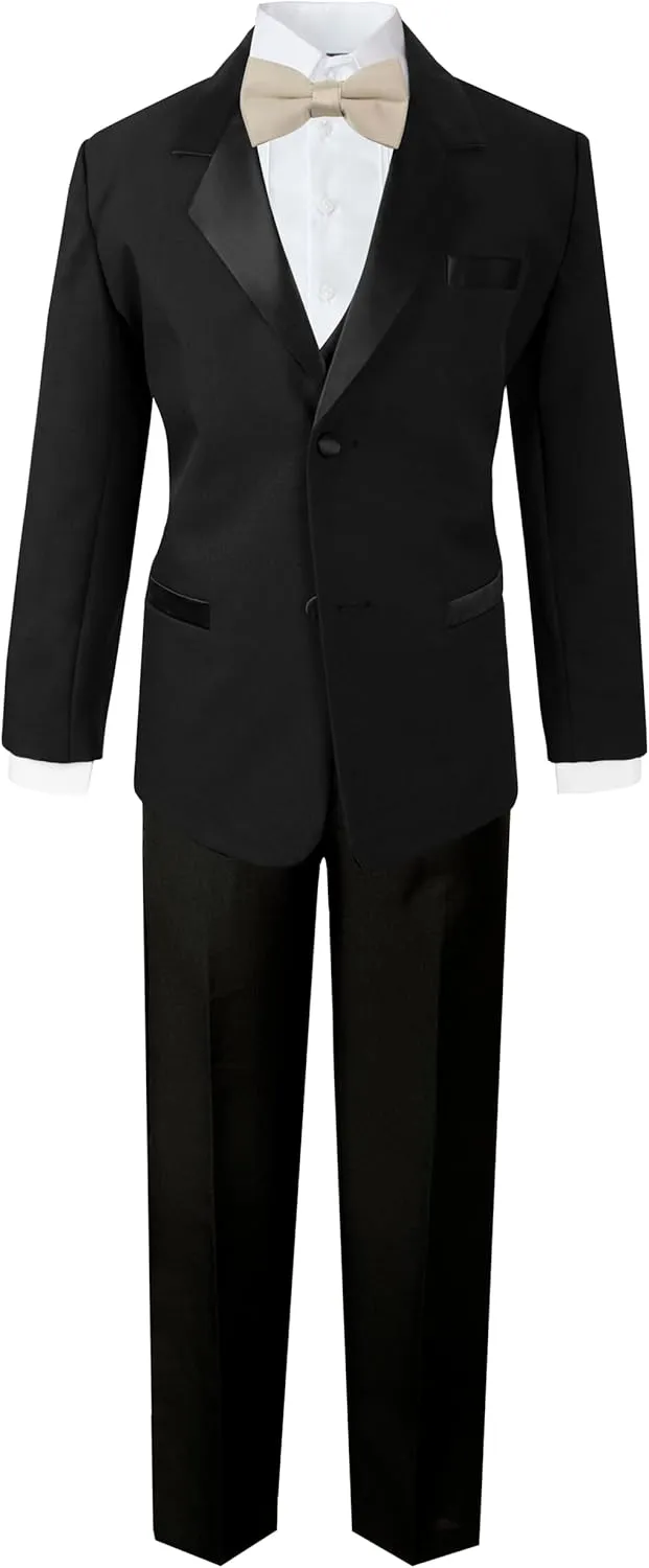 Spring Notion Boys' Classic Fit Tuxedo Set, No Tail