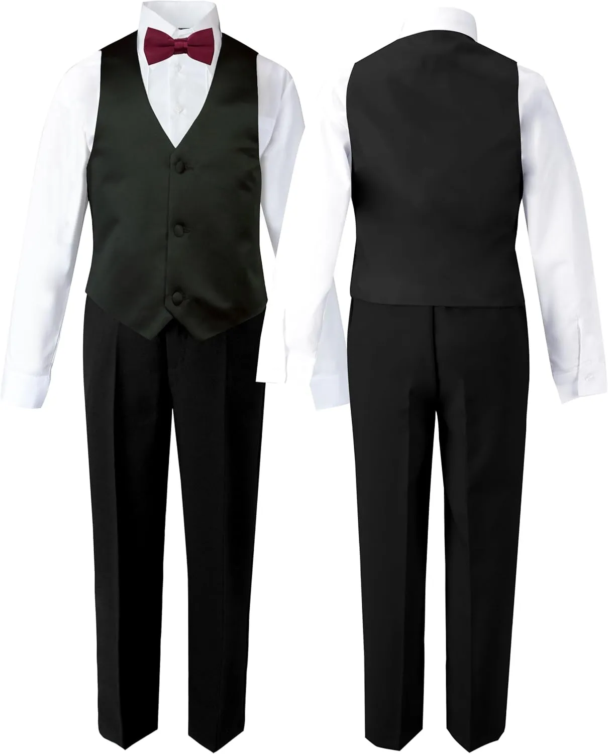 Spring Notion Boys' Classic Fit Tuxedo Set, No Tail