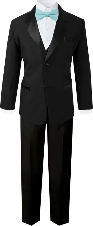 Spring Notion Boys' Classic Fit Tuxedo Set, No Tail