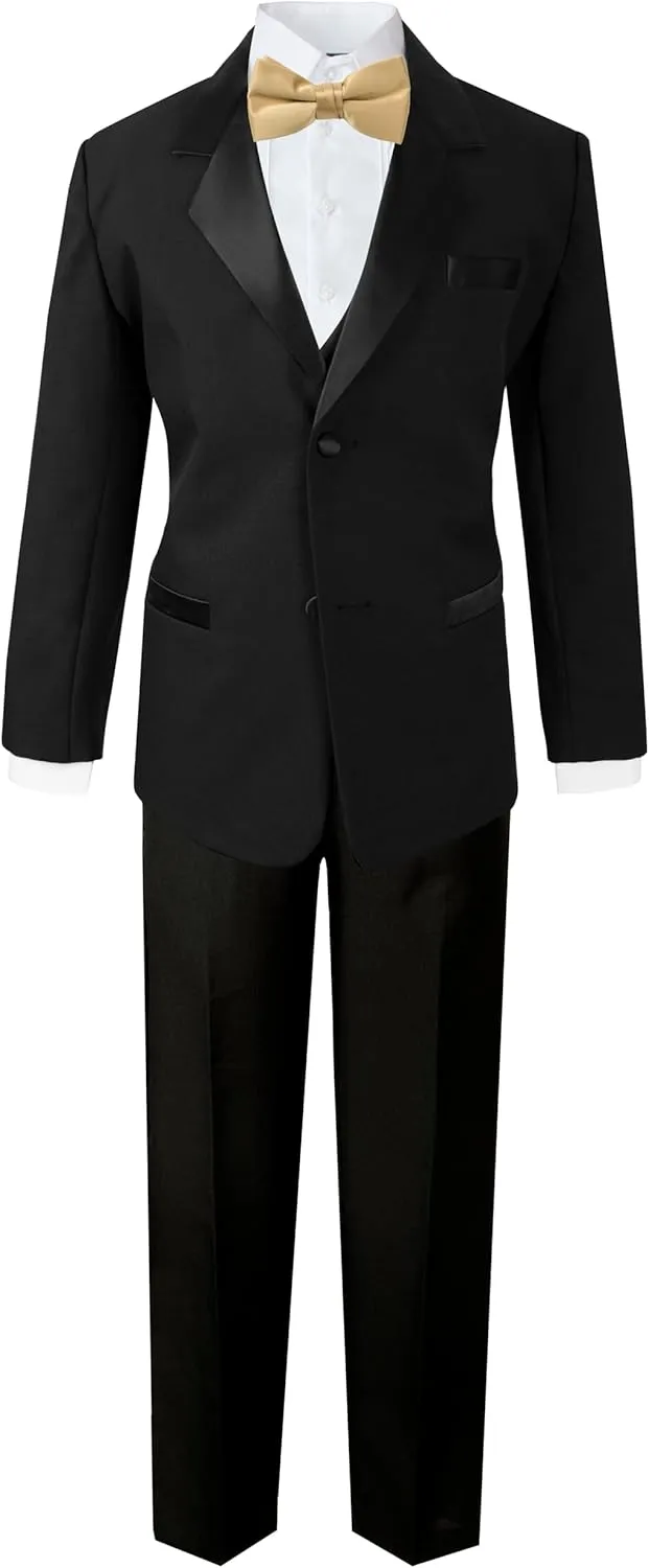 Spring Notion Boys' Classic Fit Tuxedo Set, No Tail