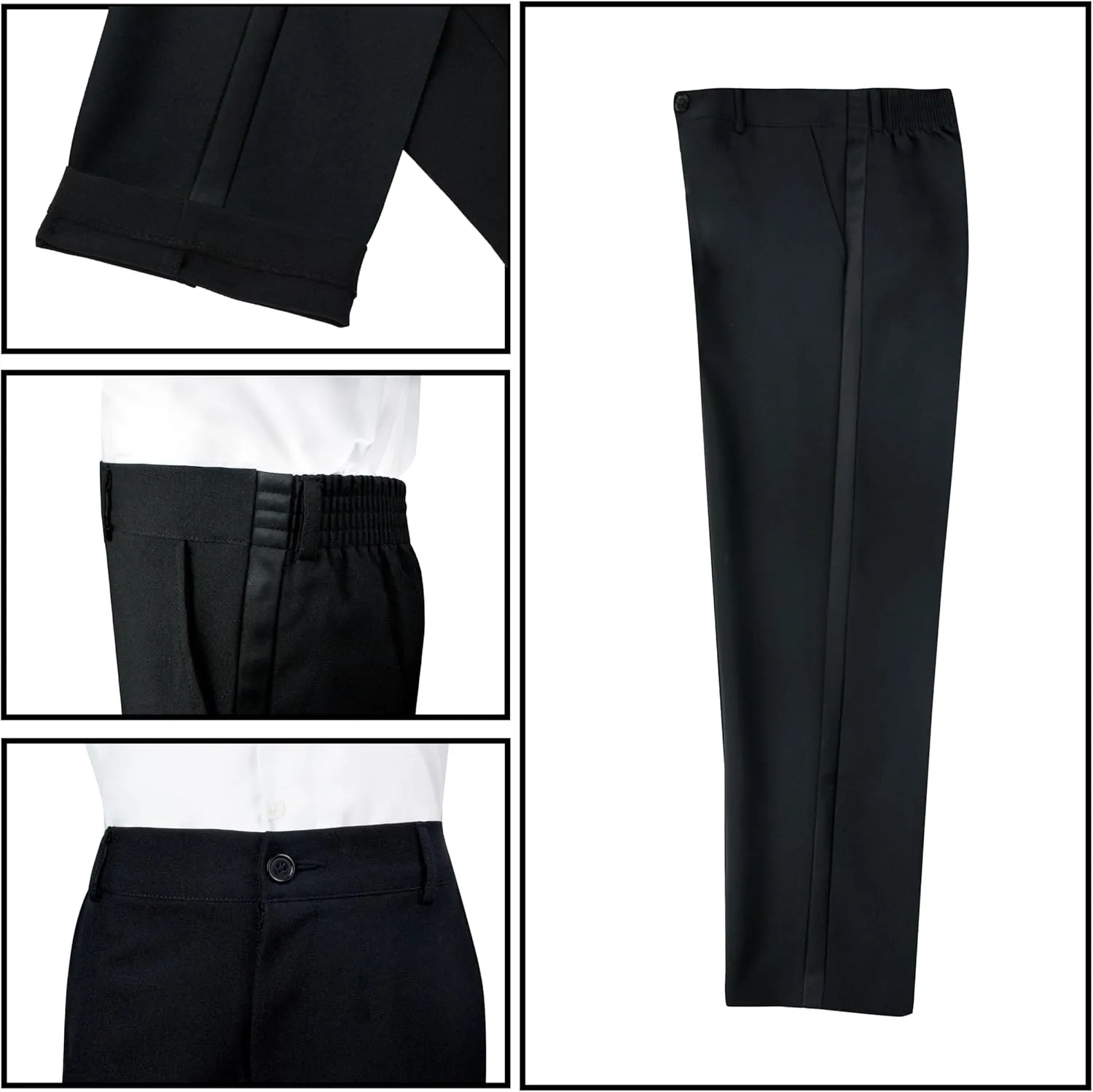 Spring Notion Boys' Classic Fit Tuxedo Set, No Tail