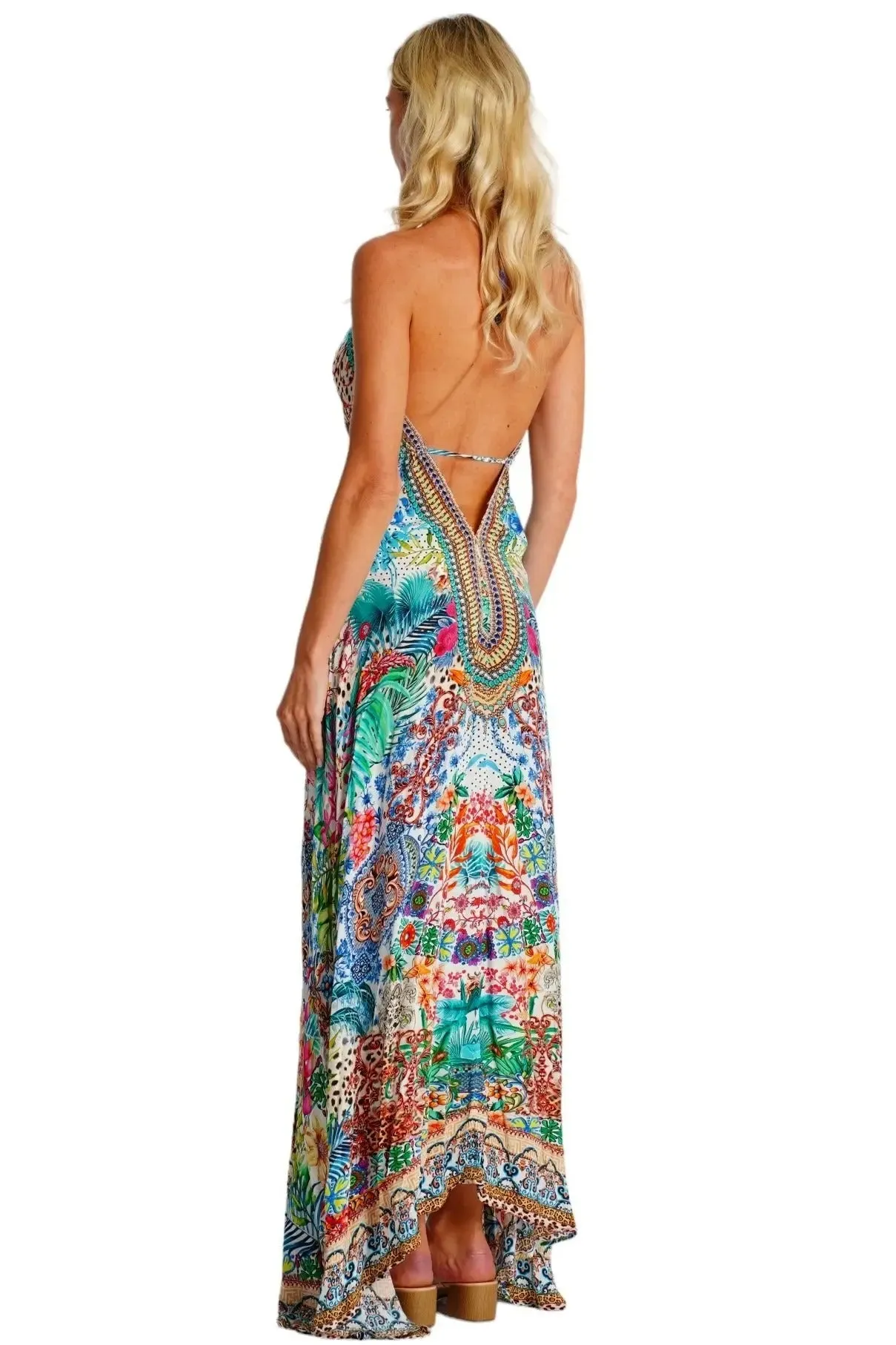 Summer Halter Dress